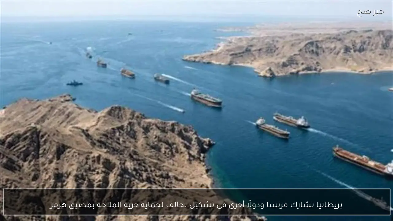 بريطانيا تشارك فرنسا ودولًا أخرى في تشكيل تحالف لحماية حرية الملاحة بمضيق هرمز