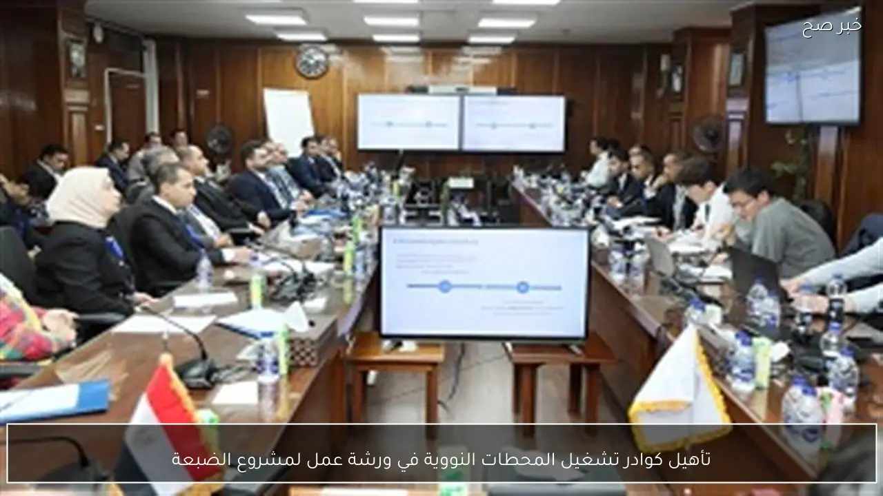 تأهيل كوادر تشغيل المحطات النووية في ورشة عمل لمشروع الضبعة
