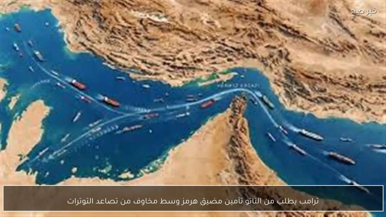 ترامب يطلب من الناتو تأمين مضيق هرمز وسط مخاوف من تصاعد التوترات