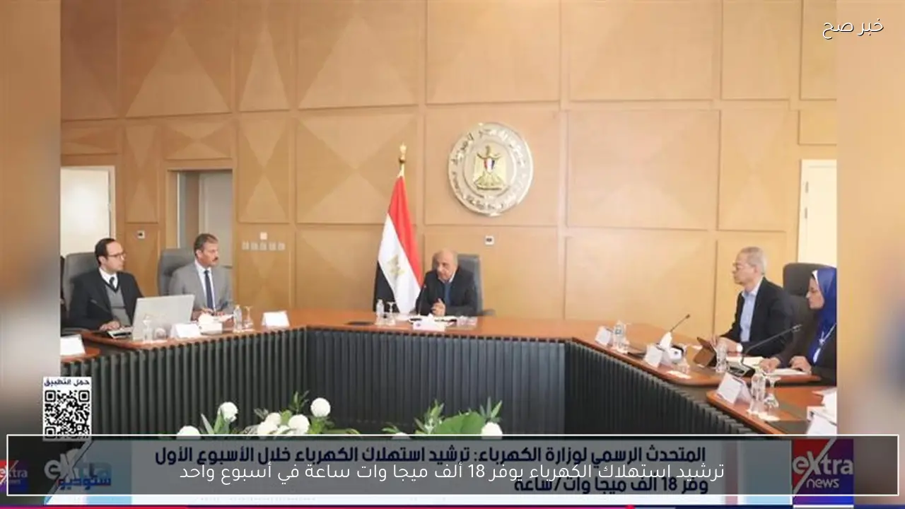 ترشيد استهلاك الكهرباء يوفر 18 ألف ميجا وات ساعة في أسبوع واحد