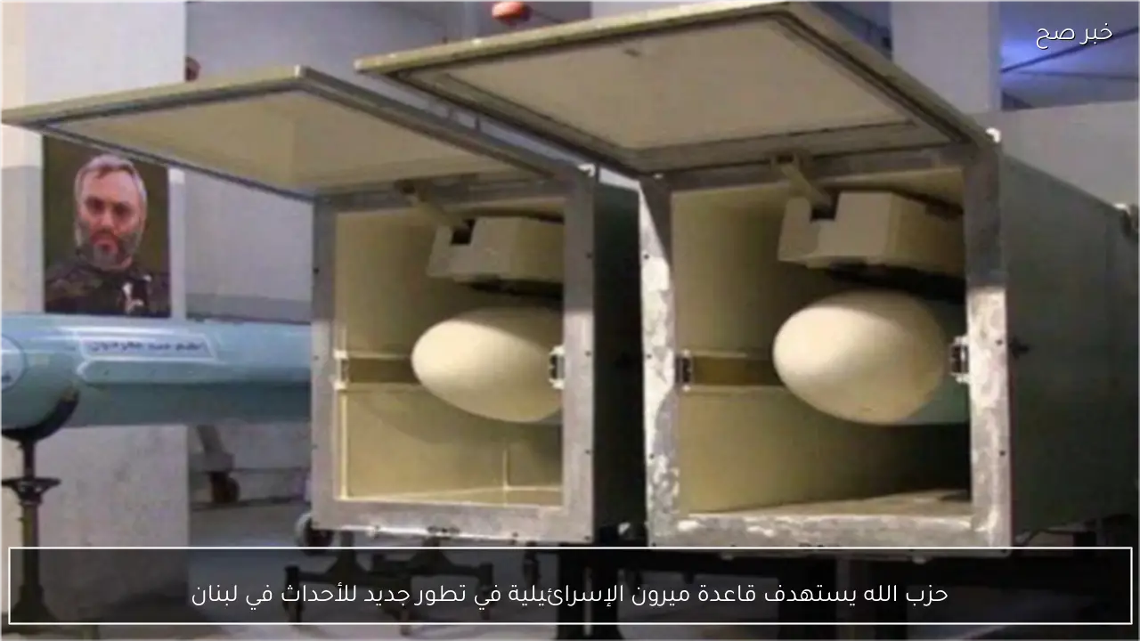 حزب الله يستهدف قاعدة ميرون الإسرائيلية في تطور جديد للأحداث في لبنان