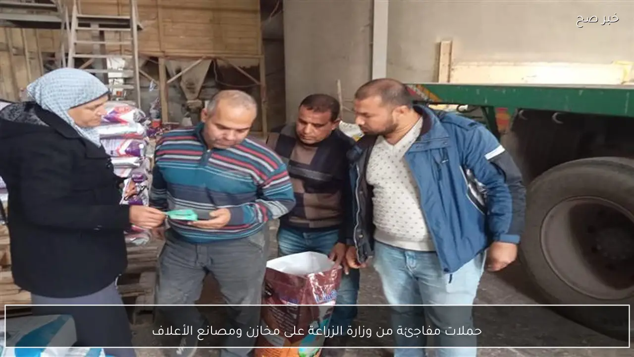 حملات مفاجئة من وزارة الزراعة على مخازن ومصانع الأعلاف