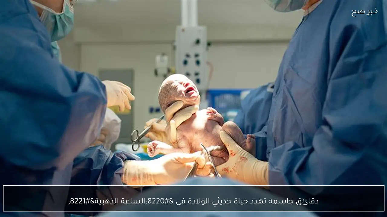 دقائق حاسمة تهدد حياة حديثي الولادة في “الساعة الذهبية”