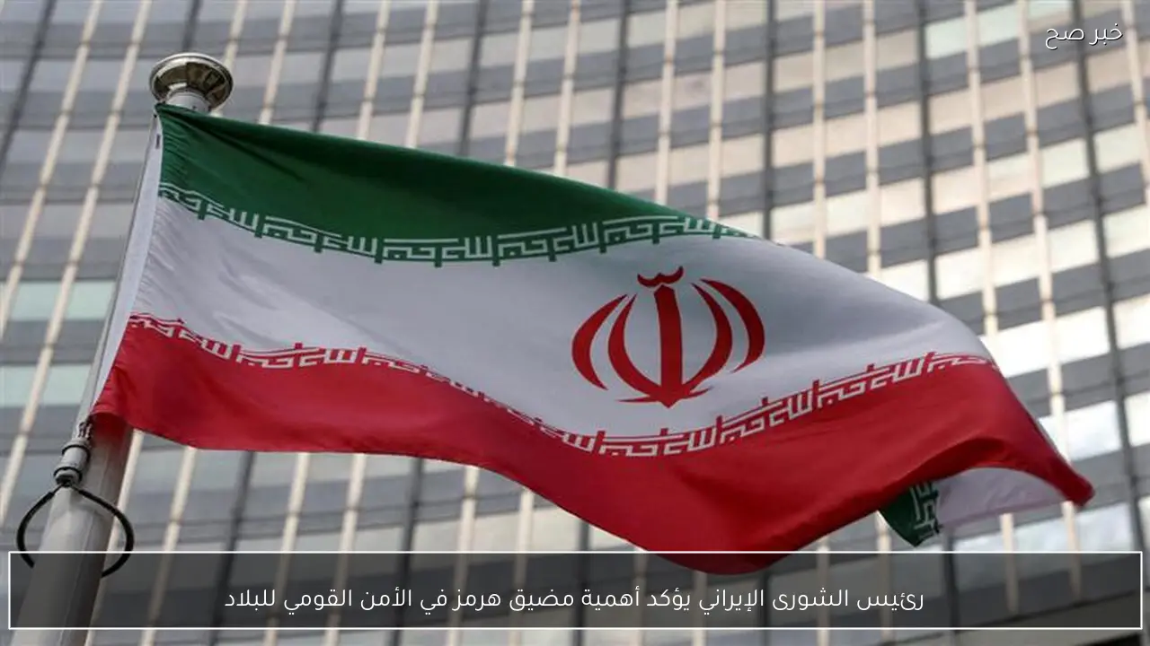 رئيس الشورى الإيراني يؤكد أهمية مضيق هرمز في الأمن القومي للبلاد