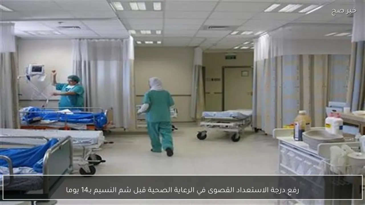 رفع درجة الاستعداد القصوى في الرعاية الصحية قبل شم النسيم بـ14 يوما