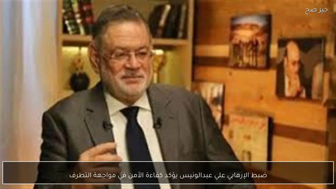 ضبط الإرهابي علي عبدالونيس يؤكد كفاءة الأمن في مواجهة التطرف