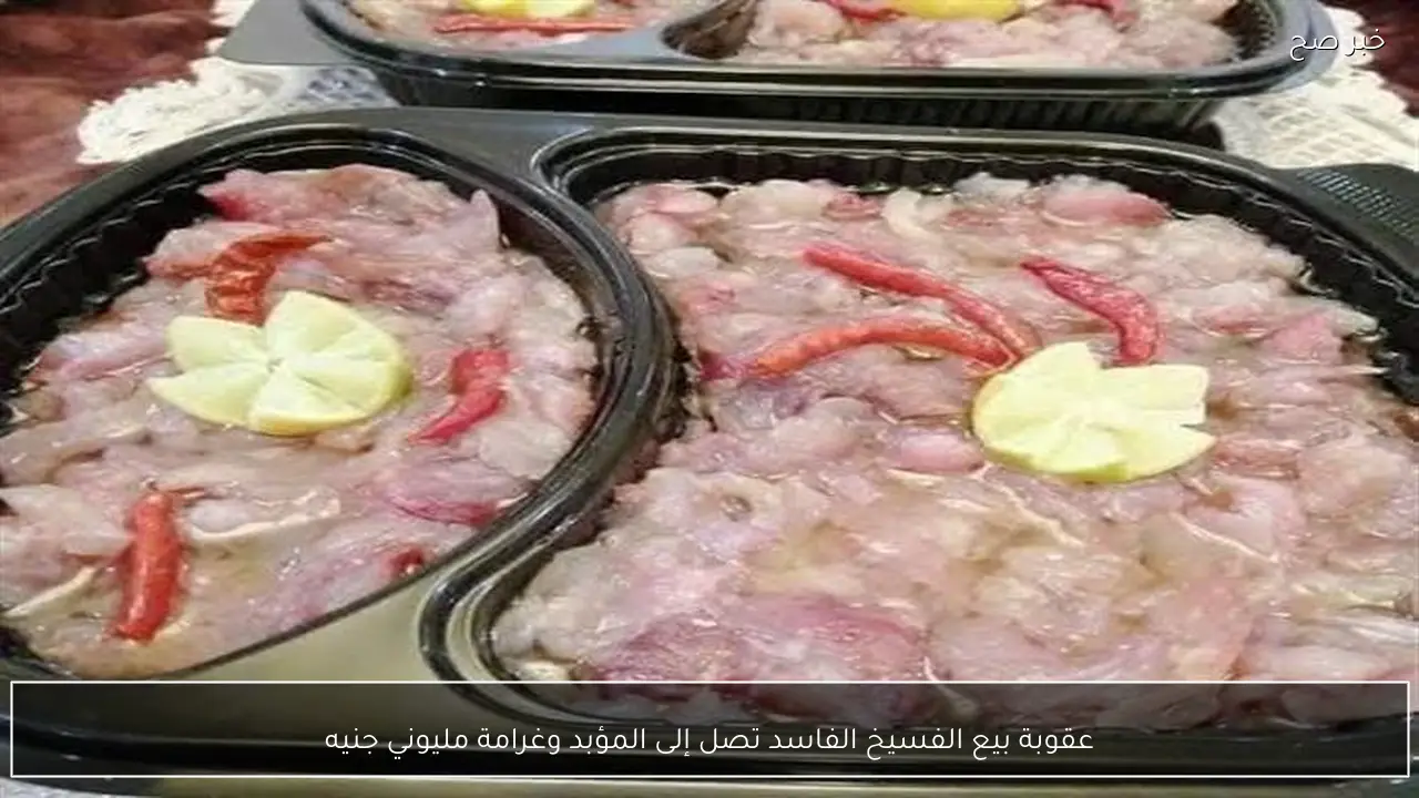 عقوبة بيع الفسيخ الفاسد تصل إلى المؤبد وغرامة مليوني جنيه