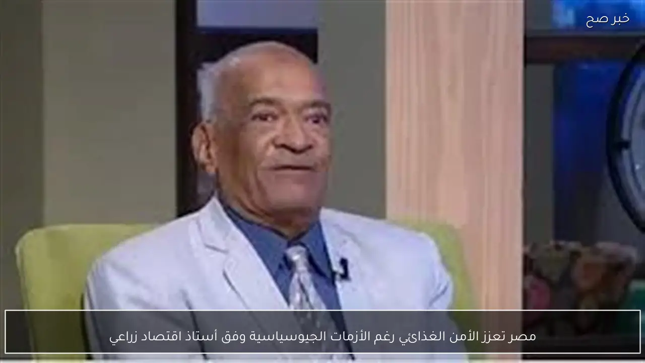 مصر تعزز الأمن الغذائي رغم الأزمات الجيوسياسية وفق أستاذ اقتصاد زراعي