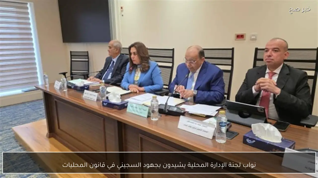 نواب لجنة الإدارة المحلية يشيدون بجهود السجيني في قانون المحليات