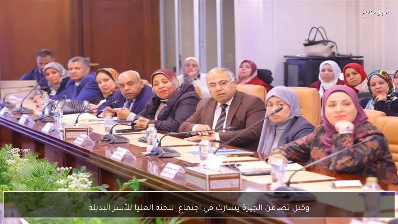 وكيل تضامن الجيزة يشارك في اجتماع اللجنة العليا للأسر البديلة